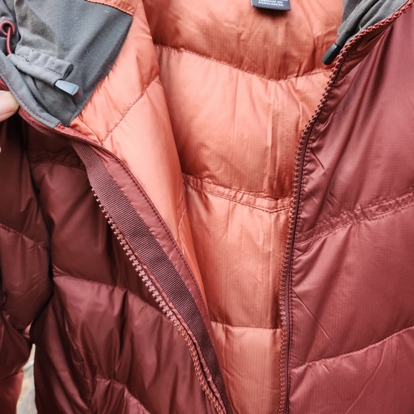 Beautiful terracotta/ burnt orange coloured down parka - Picture 4 of 11
